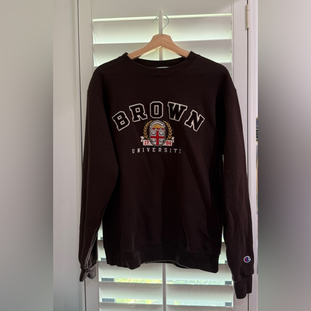 Brown University Champion Crewneck Sweater